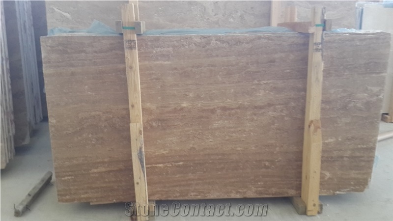 Noce Travertine Tiles, Noce Travertine Slabs