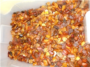 Rough Amber Pebble Stones