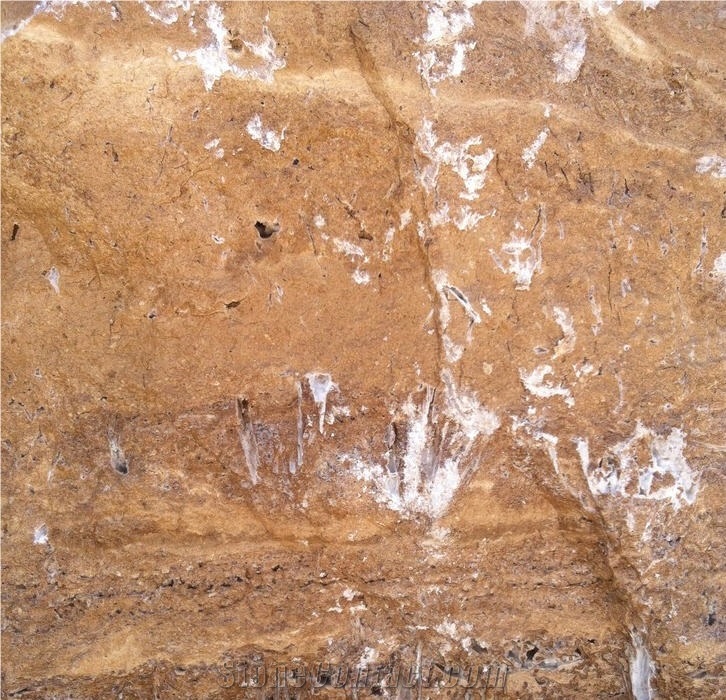Peach Travertine Blocks