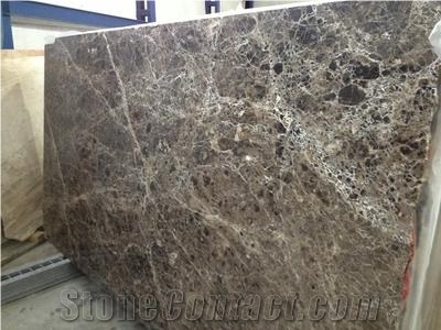 Dark Emperador Marble Slabs, Marron Imperial Marble