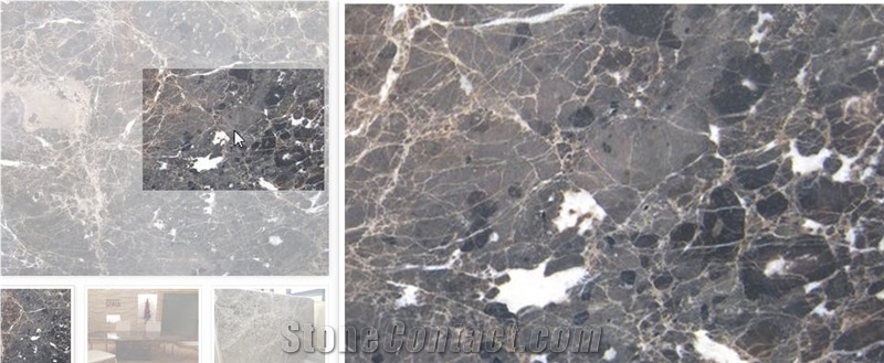 Dark Emperador Marble Slabs, Marron Imperial Marble