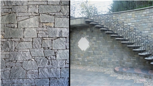 Pietra Di Luserna Walling, Masonry