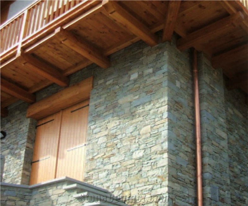 Pietra Di Luserna Walling, Masonry