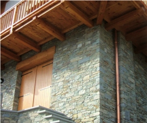 Pietra Di Luserna Walling, Masonry