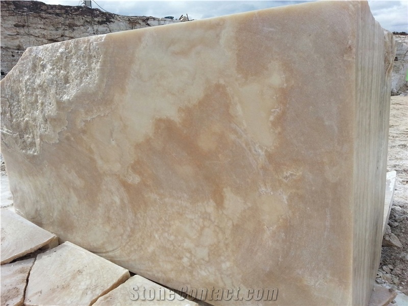 Macedonian Cappuccino Onyx Blocks