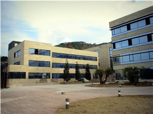 Travertino Romano and Piedra Cenia University Of Navarra Exterior Facade