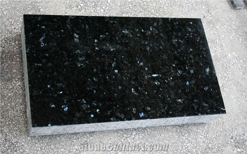 Emerald Pearl Granite Single Monument