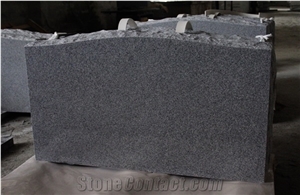 Light Gray G633 American Upright Die and Base Monument Light Gray G633 American Upright Die and Base Monument