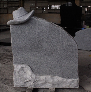 Paradiso Hat Shape carving American Upright Monument & Tombstone