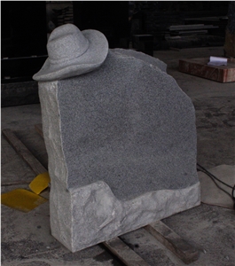 Paradiso Hat Shape carving American Upright Monument & Tombstone