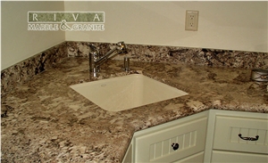 Sovereign Copper Granite Kitchen Countertop