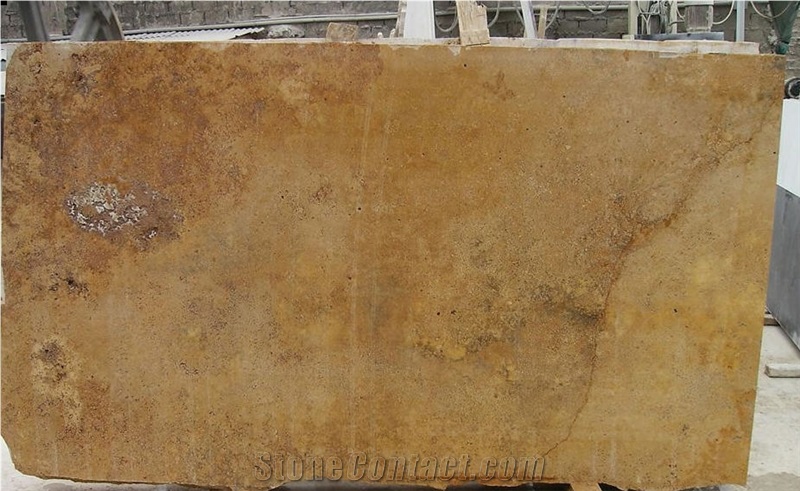 Rust Gold Travertine Slabs