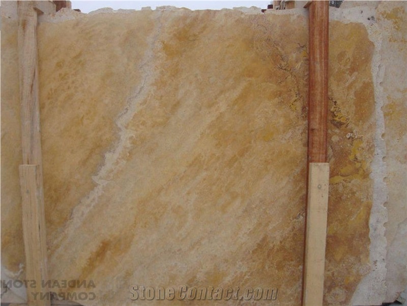 Sierra Gold Travertine Slabs