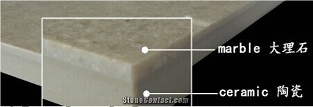 Volakas Marble&Cermamic Compound Stone Slabs & Tiles