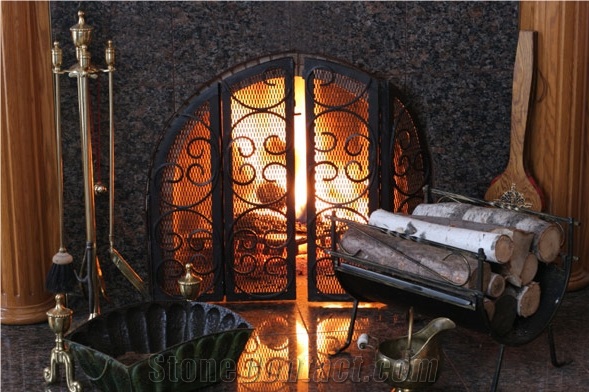 Costa Dakota Granite Fireplace Hearth