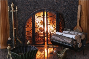 Costa Dakota Granite Fireplace Hearth