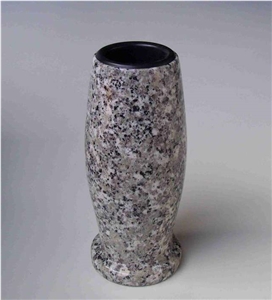 Silesian Granite Grave Grave Vase