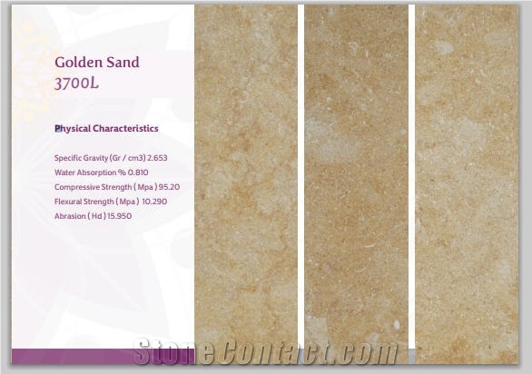 Jerusalem Golden Sand 3700l Polished Tiles