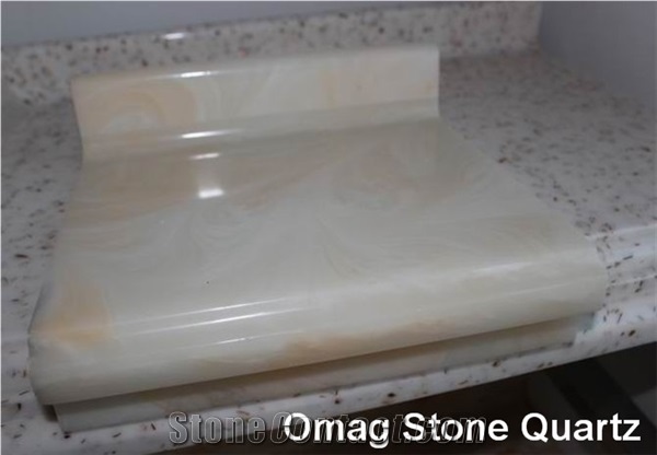 Omag Artificial Onyx Bath Tops/Vanity Top Sample