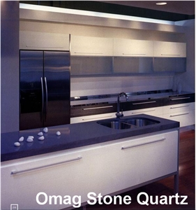 Omag Dark Blue Galaxy Star Kitchen Countertops