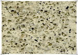 Omag Desert Brown Galaxy Quartz Stone Solid Surface Engineered Stone Tiles
