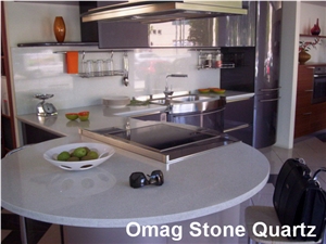 Omag White Galaxy Star Kitchen Island Coountertops