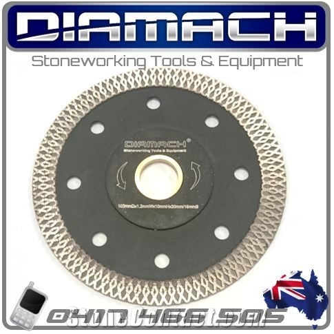 Diamach 105mm (4") Mesh Turbo Diamond Saw Blade