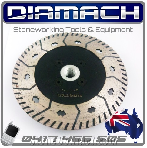 Diamach "Carver" 125mm (5") Multi Cutter for Stone, M14 Attachment
