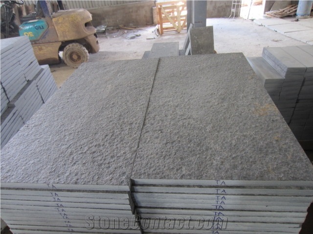 Basalt Flamed Slabs & Tiles, Viet Nam Grey Basalt
