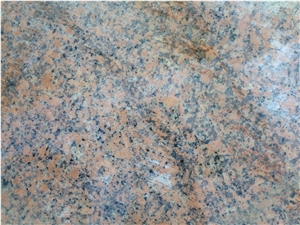 Crystal Pink Flower Granite Slabs & Tiles, India Pink Granite