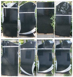 Gabbro Starry Night Granite G8 Monument, Tombstone, Black Granite Monuments