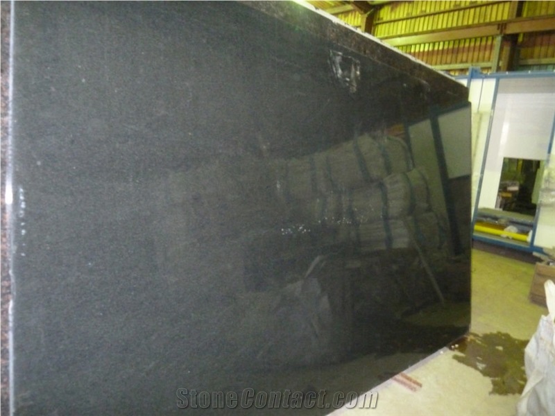 Starry Night G8 Gabbro Slabs & Tiles, Black Polished Granite Floor Tiles, Wall Tiles, Flooring Tiles