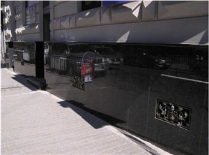 Starry Night Granite Facades, Black Granite Walling Tiles