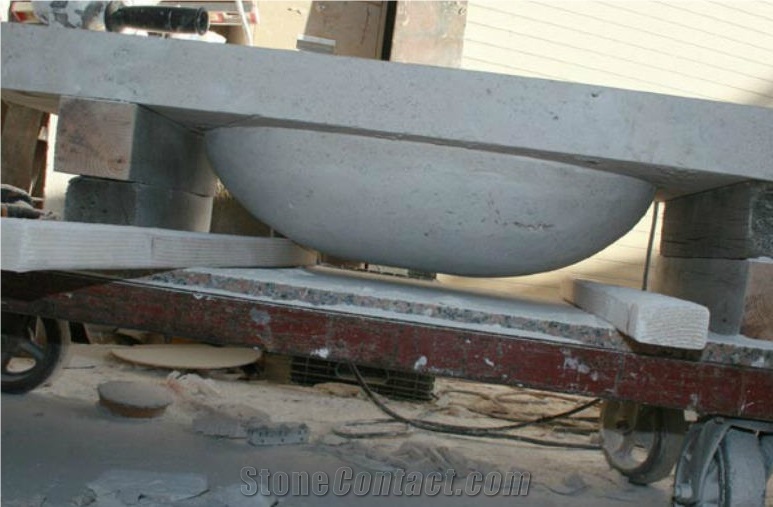 Tepexi Hand Carved Solid Sink
