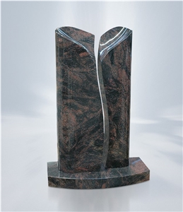 Aurora Granite Headstone