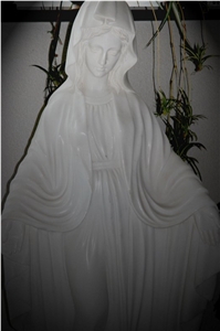 White Marble Monumental Sculpture