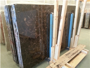 Dark Emperador Marble Slabs & Tiles