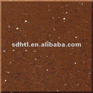 Dark Mono Color Atificial Quartz Stone Slab