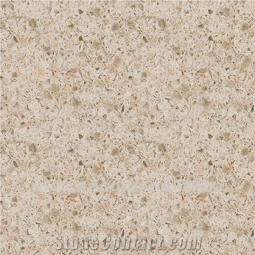 Tri-Color Artificial Quartz Stone