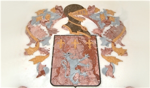 Marble Floor Pattern, Medallions