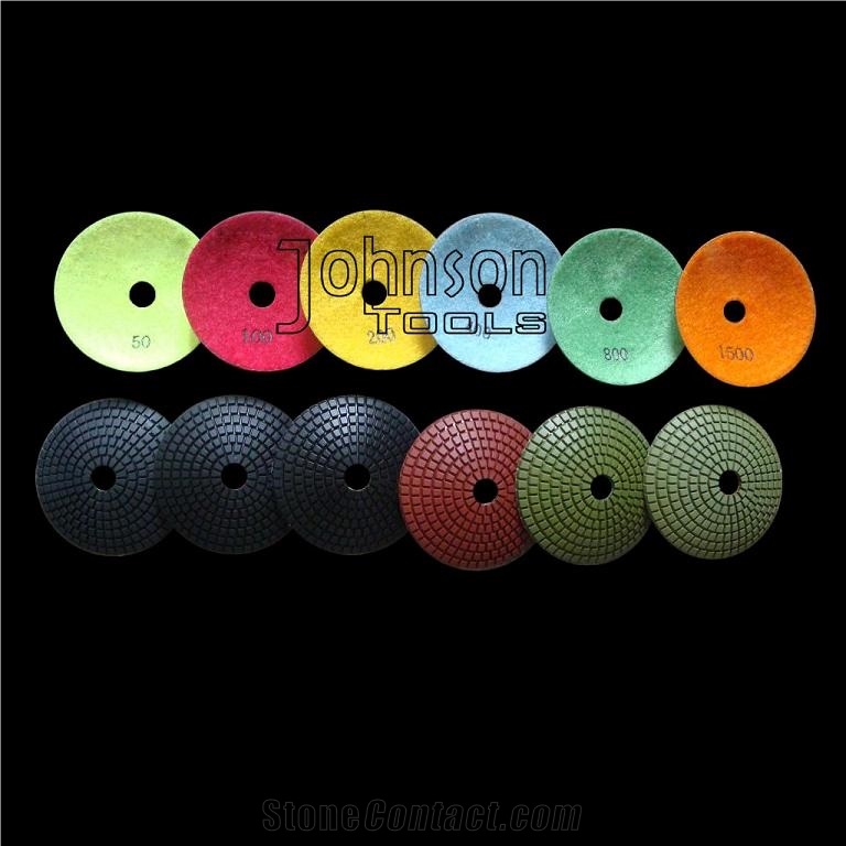 100mm Diamond Convex Polishing Pad