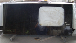 Black Galaxy Granite Slabs