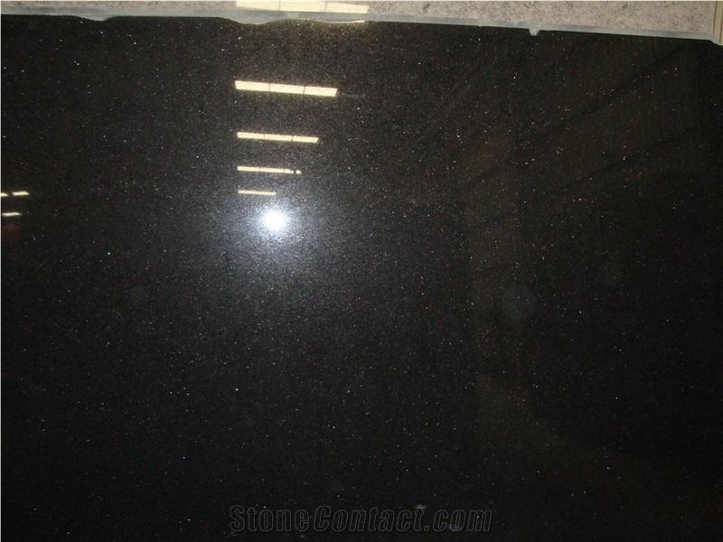 Black Galaxy Granite Slabs