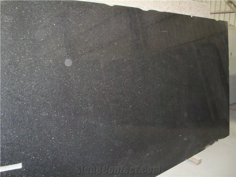 Black Galaxy Granite Slabs