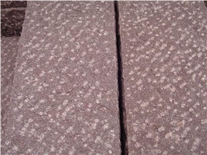 China Red Porphyry Paverstone,Kerbstone & Cubestone