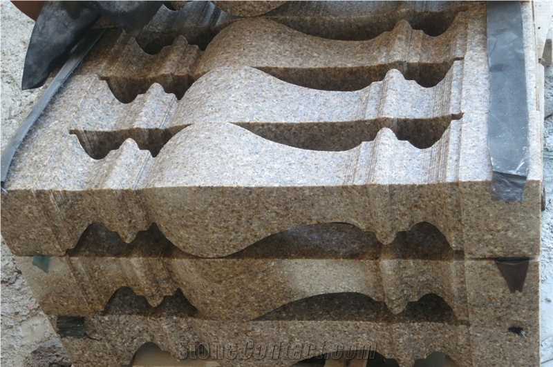 China Yellow Granite Railing & Baluster