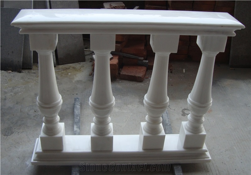 China Yellow Marble Balustrade & Railing