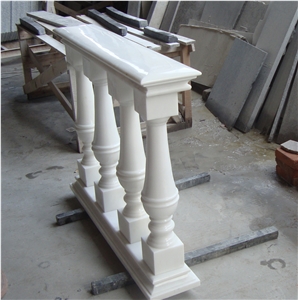 China Yellow Marble Balustrade & Railing