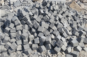 G654 Granite Pandang Dark,Dark Grey Cubes,Kerbstone and Paving Stone