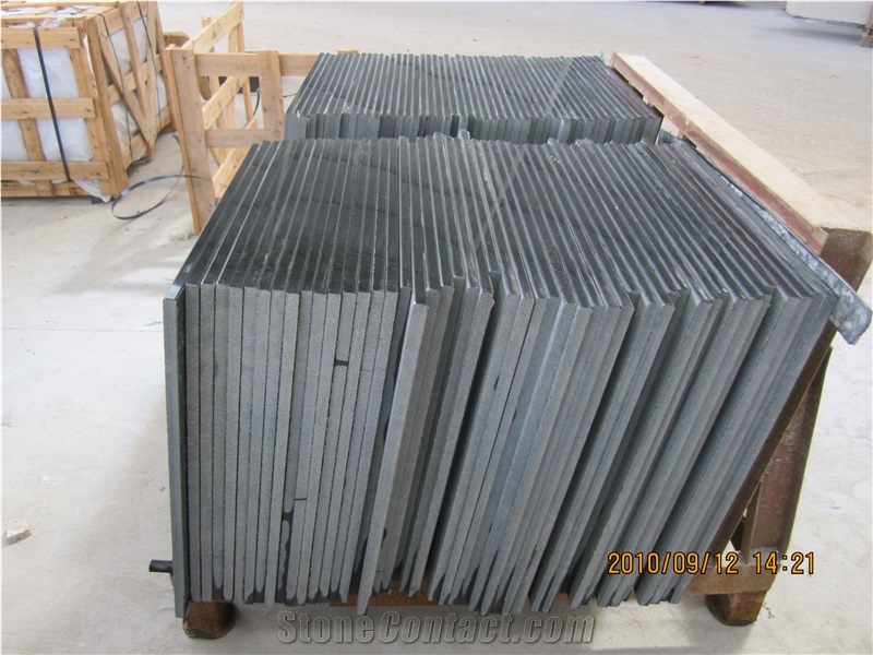 Menggu Black Basalt Tiles & Slabs,China Black Basalt